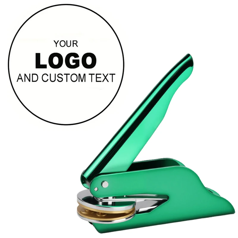 

New!!! Personalized Dazzling Green Book Embosser, Fast Shipping Gift, Custom Book Embosser Perfect To Gift To Book Lovers