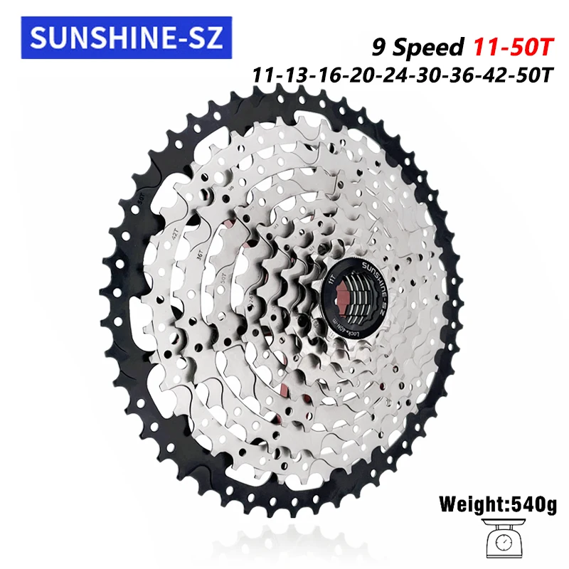 LTWOO A5 1X9S MTB Bicycle Derailleur Groupset Compatible SHIMANO 9V SUNSHINE 36T 42T 46T 50T Cassette Flywheel 9 Speed VG Chains