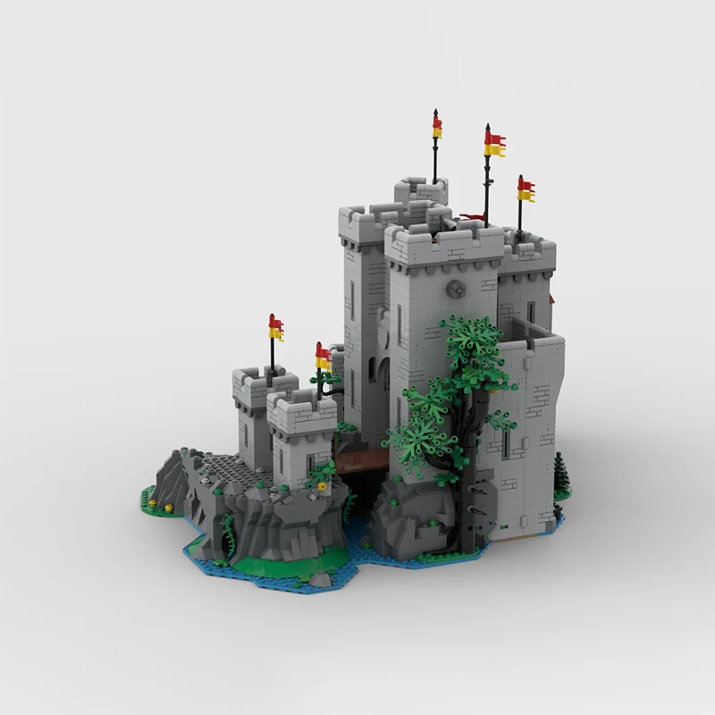 983 ピース MOC フロントタワー 10305 拡張 |   モジュラーキャッスルフロントタワー拡張 |   モデルビルディングブロック |   誕生日のおもちゃのギフト