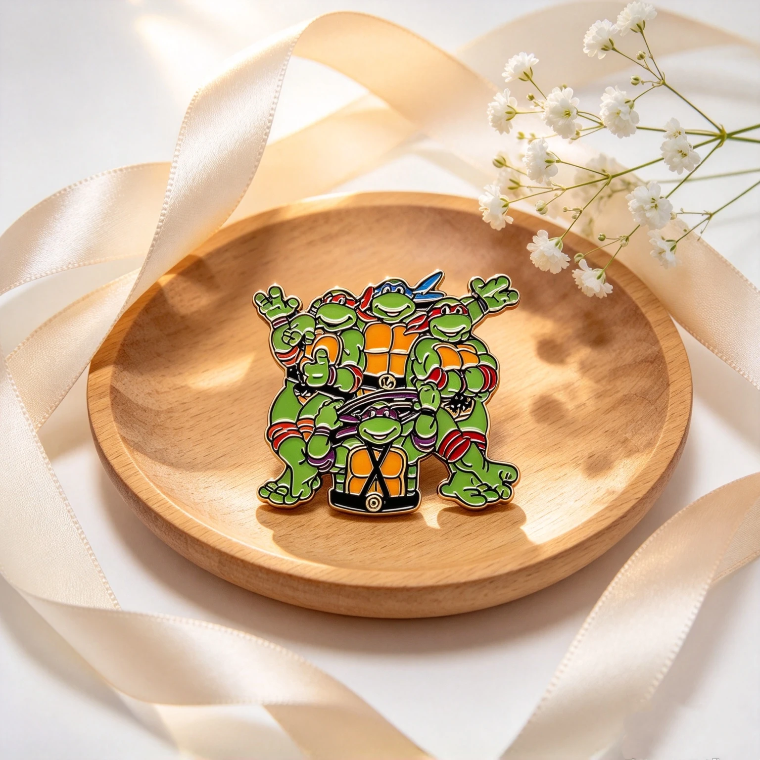 1Pc Retro Adventure Theme Alloy Brooch, Cartoon Group Metal Pin, Decor Badge for Bags Hats Gifts