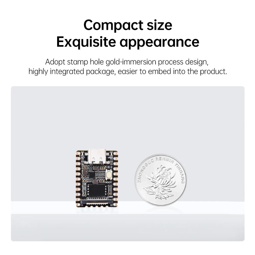 Макетная плата AI Luckfox Pico Mini Rockchip RV11O3, процессор с чипом Cortex A7 1,2 ГГц, поддерживает несколько интерфейсов GPIO, USB