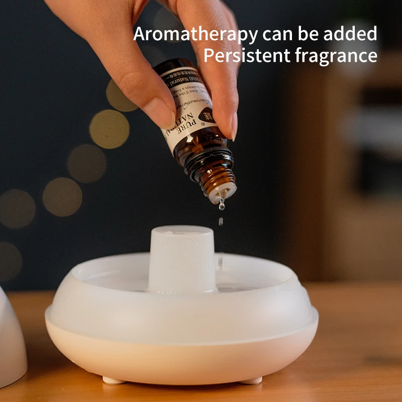 المحمولة USB رائحة الناشر المرطب ، البخاخ الكهربائية ، الأجهزة المنزلية ، LED مصباح الضروري النفط ، لهب ، جديد ، 130 مللي