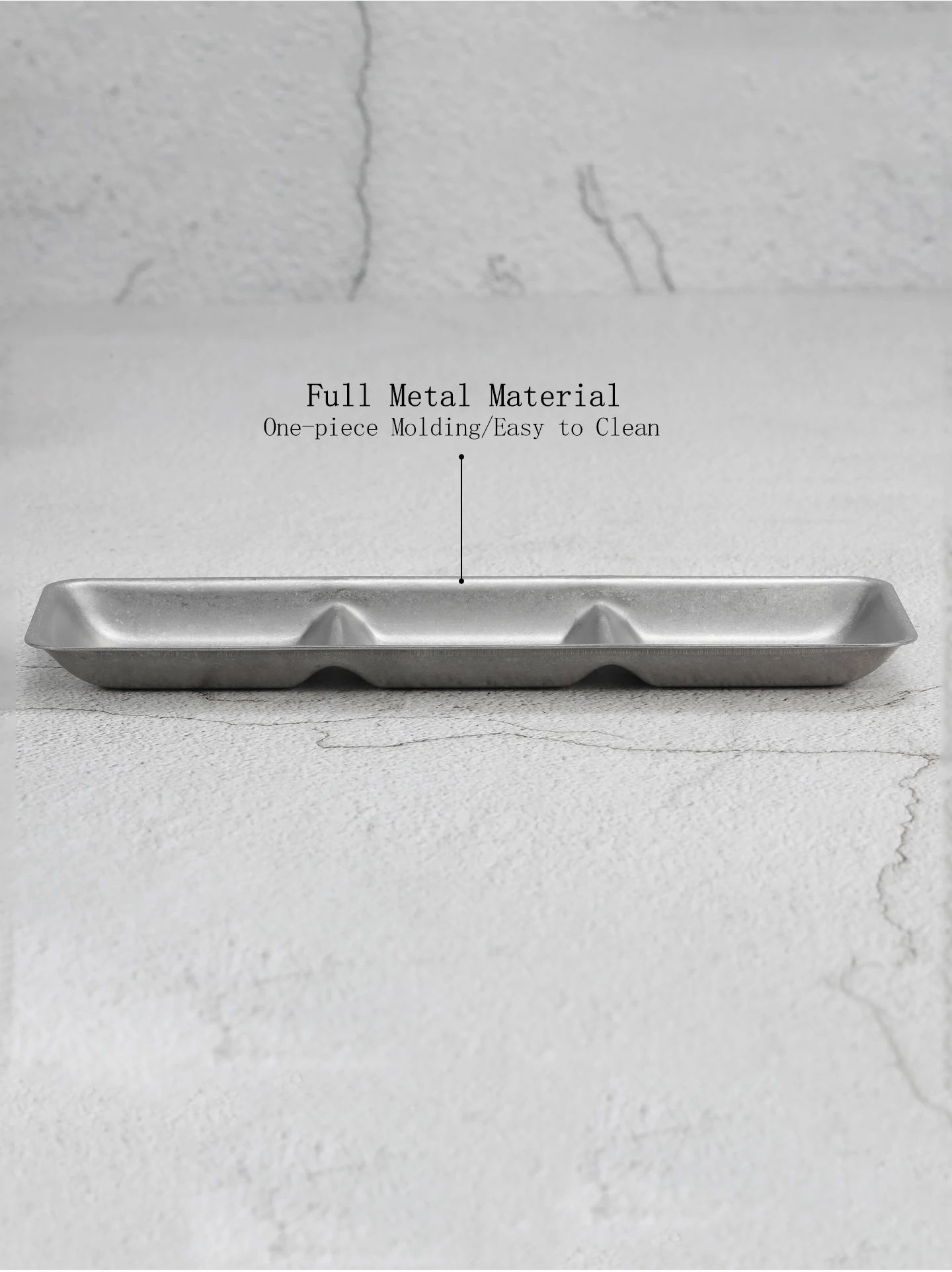 304 Edelstahl Fleischsaucen-Schale mit individuellem LOGO, Gewürzplatte, Gewürzschale, Pfefferplatte, 3-fach unterteilt, koreanischer BBQ-Stil – Detail 8