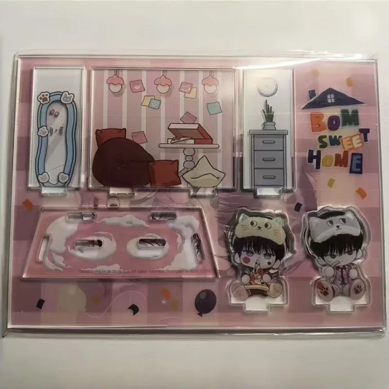 Monday’s Savior Acrylic Standee Keychain Room Scene Korean BL Manhwa 10th Anniversary Pop-up Exclusive Merchandise Display Piece