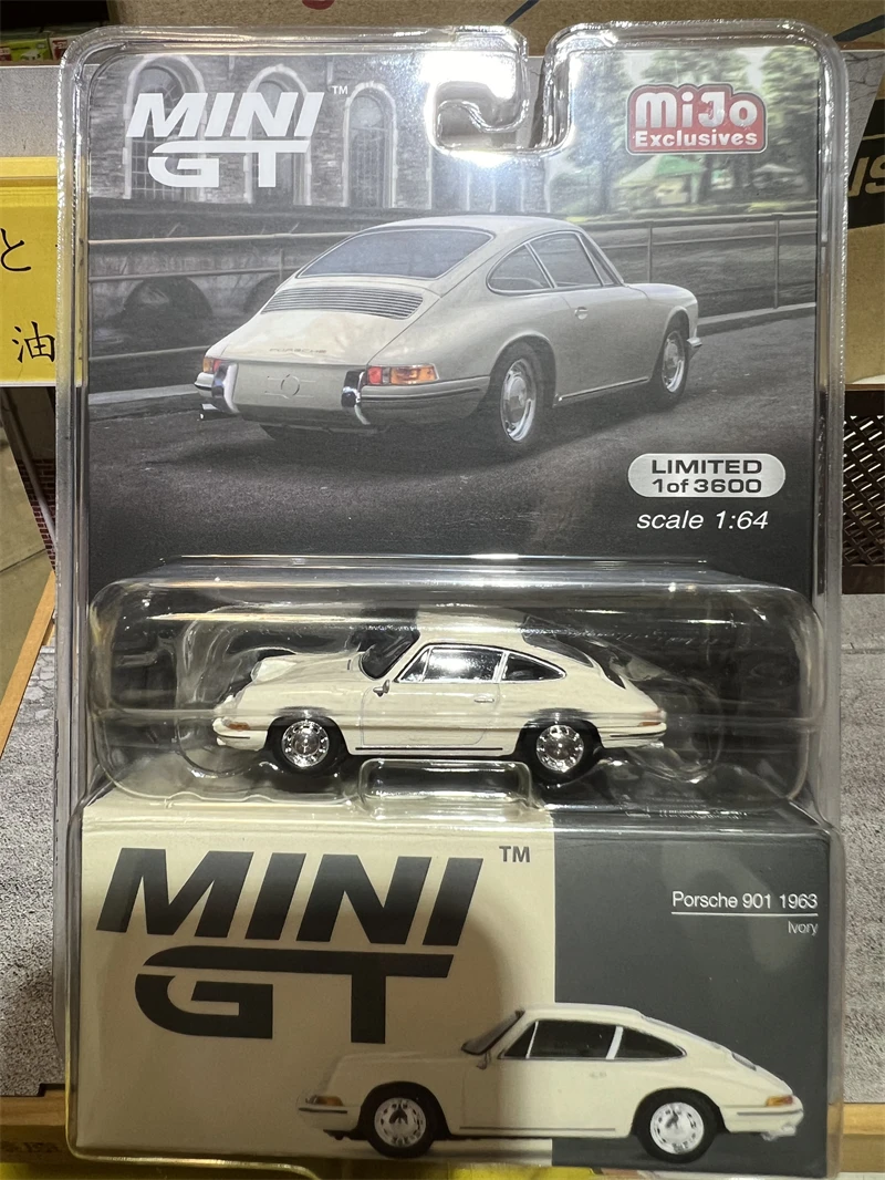 

TSM MINIGT 1/64 # 642 rwb 901 1963 Ivory Die-cast alloy car model collection display gifts