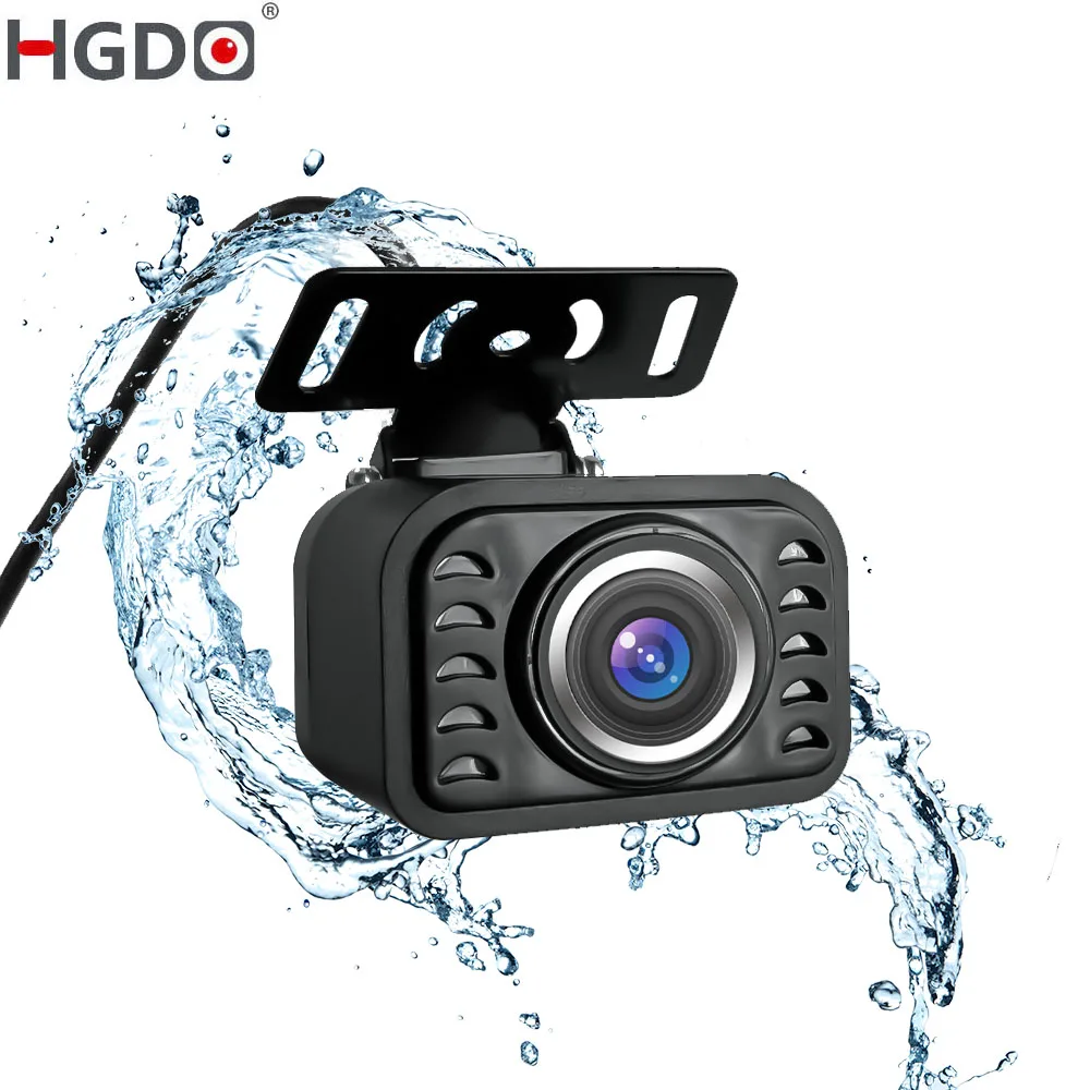 HGDO R35 2K 1080P Parking Revere Rear View Camera Back Cam 4PIN Cable Night Vision Park Monitor IP68 Waterproof 170°