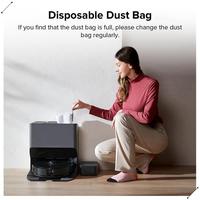 6 Pieces Vacuum Cleaner Dust Bags For Roborock S8 Pro Ultra, S7 Maxv Ultra, S8 Pro Ultra, S8+ Robot Vacuum Cleaners