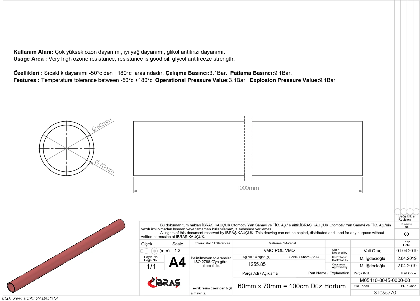 

Store code: 65770 flat hose 60mm red silicone 3 layers polyesdomestic