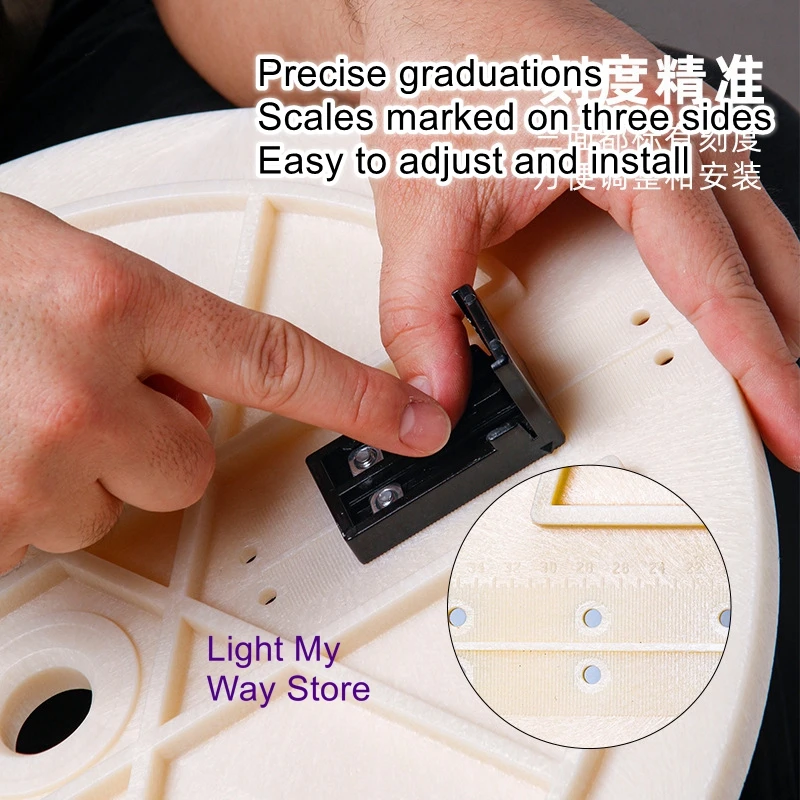 Pottery triangle trimming clip automatically find the center of the teaching trimming artifact vase cup novice embryo tools