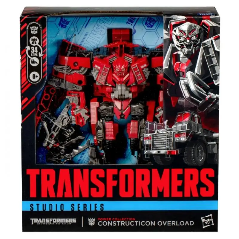 

Игрушки-трансформеры Studio Series 66, коллекция Power Constructicon, лидер перегрузки, класс, экшн-фигурка, игрушка-робот ﻿