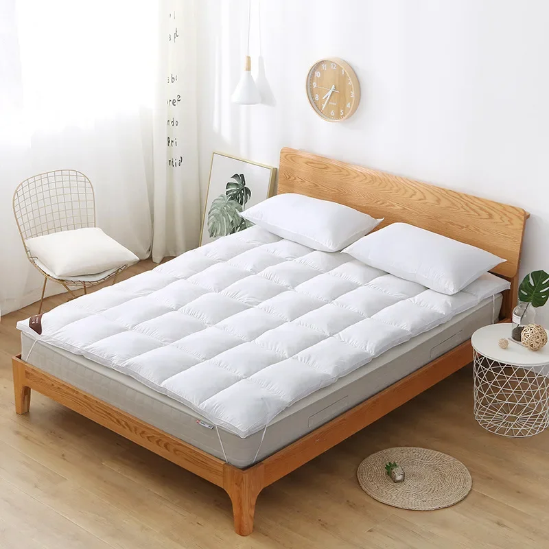 

goose feather, down mattress, five-star hotel, goose down thickened, bed mattress