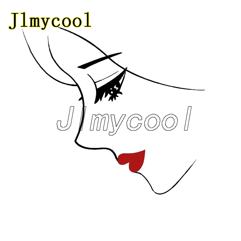

Car Stickers Sexy Girl Face Cute Fashion Design Vinyl Decals Vehicle Window Reflective Decals Sticker Decoration Decal Stcker