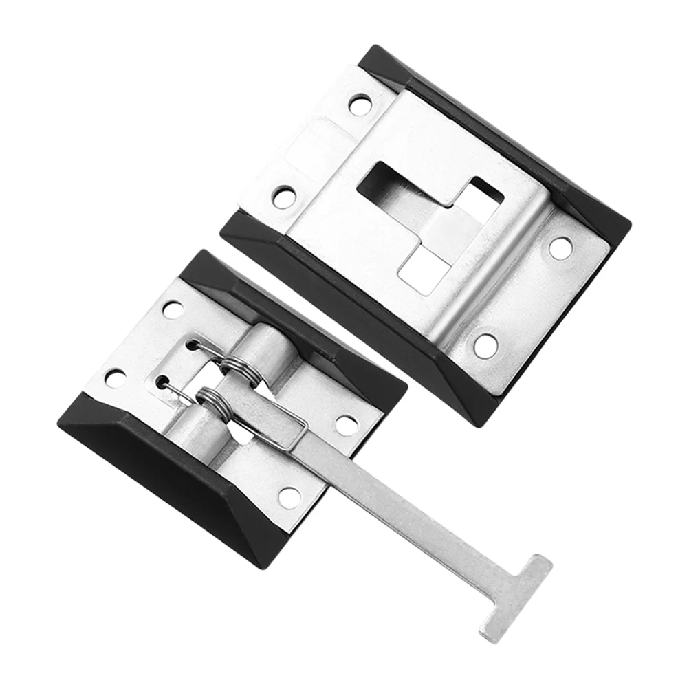 2 Sets Trailer Door Latch Door Air Hook Trailer Latch Rv Holder Camper Cargo Latches for outside Hardware Screen Lock Locks