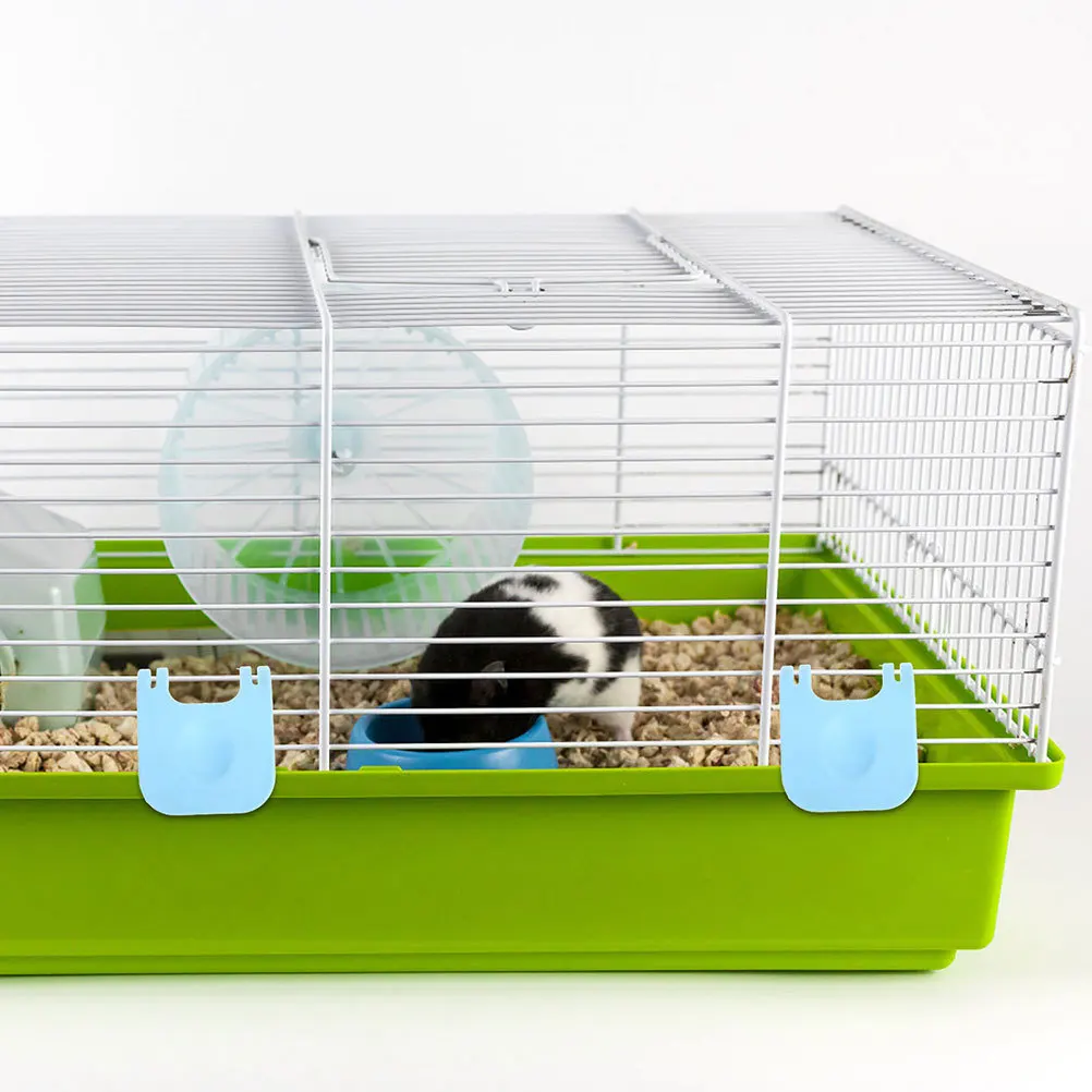 

10Pcs Cage Clips Plastic for Small Animals Wire Crate Buckle Connectors Fastening Clip Rabbit Hamster Pet Cage Accessories