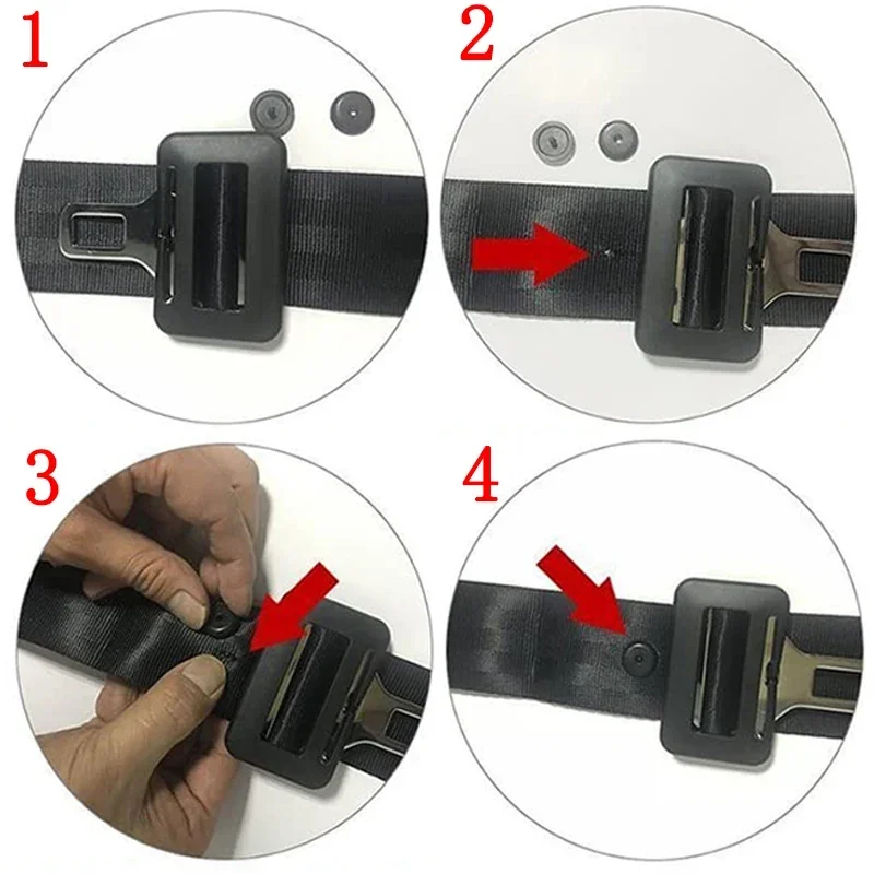 10 قطعة مشبك مضاد للانزلاق لأحزمة مقعد السيارة البلاستيك المضادة للانزلاق زر السحابة العالمي ثنائي الغرض كليب تركيبات السيارات الداخلية