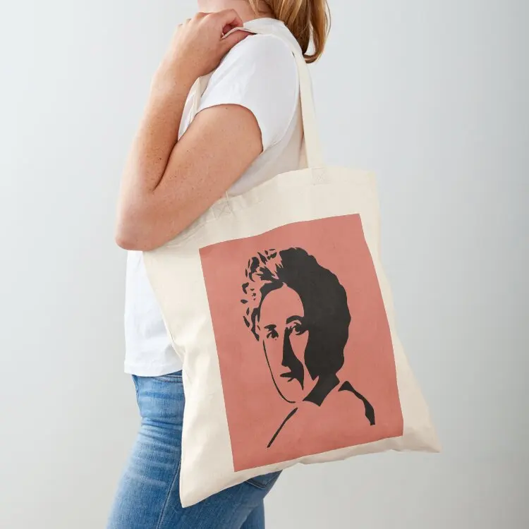 

Rosa Luxemburg Silhouette Tote Bag Women's handbag Shopper handbag Women's bags women bag