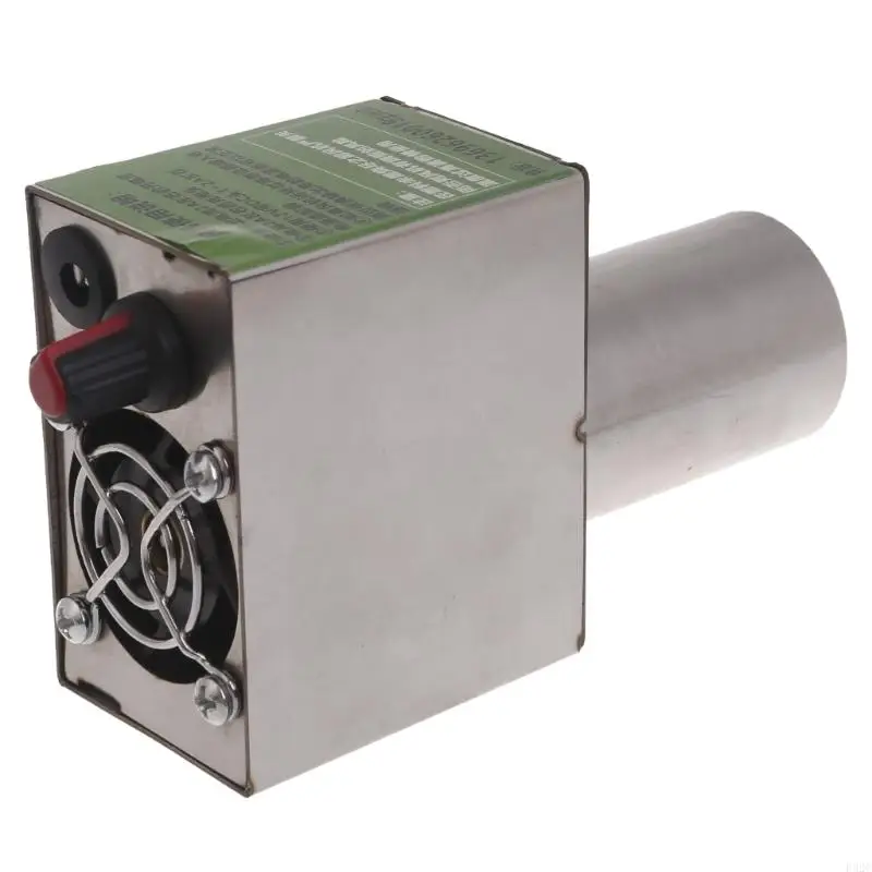 F92C BBQ вентилятор PWM Blower 12x3,8 см 5V 2A большой воздушный поток USB с вареньем вентиляционного вентилятора переключатель