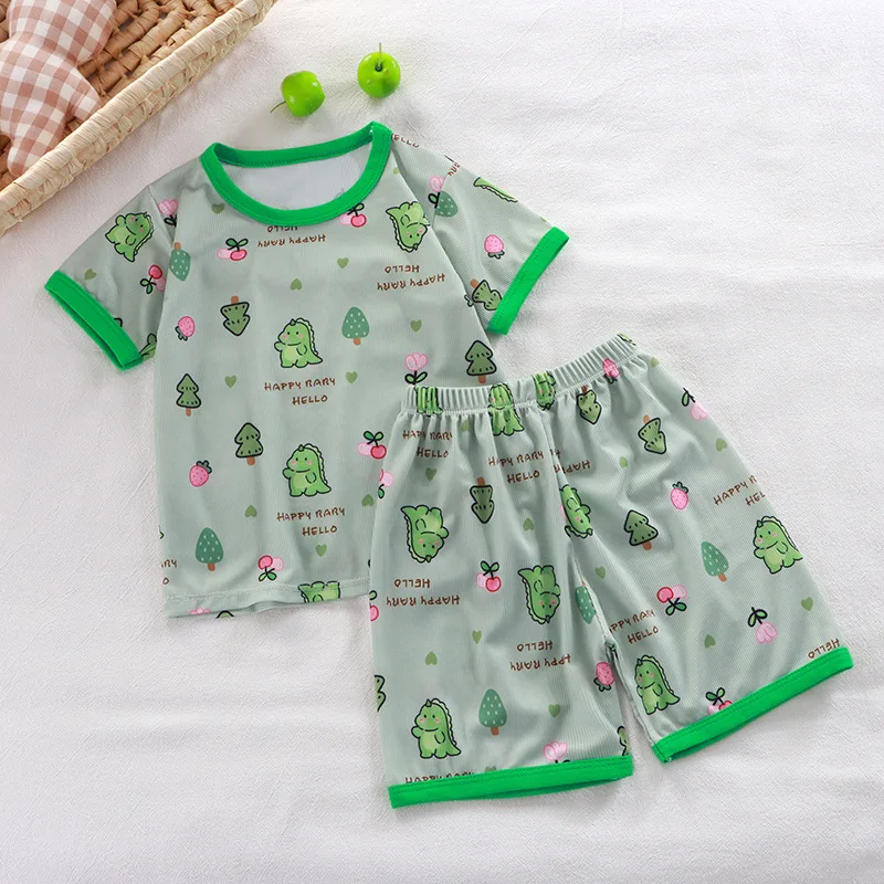 Short Sleeve Pajamas Sets 6