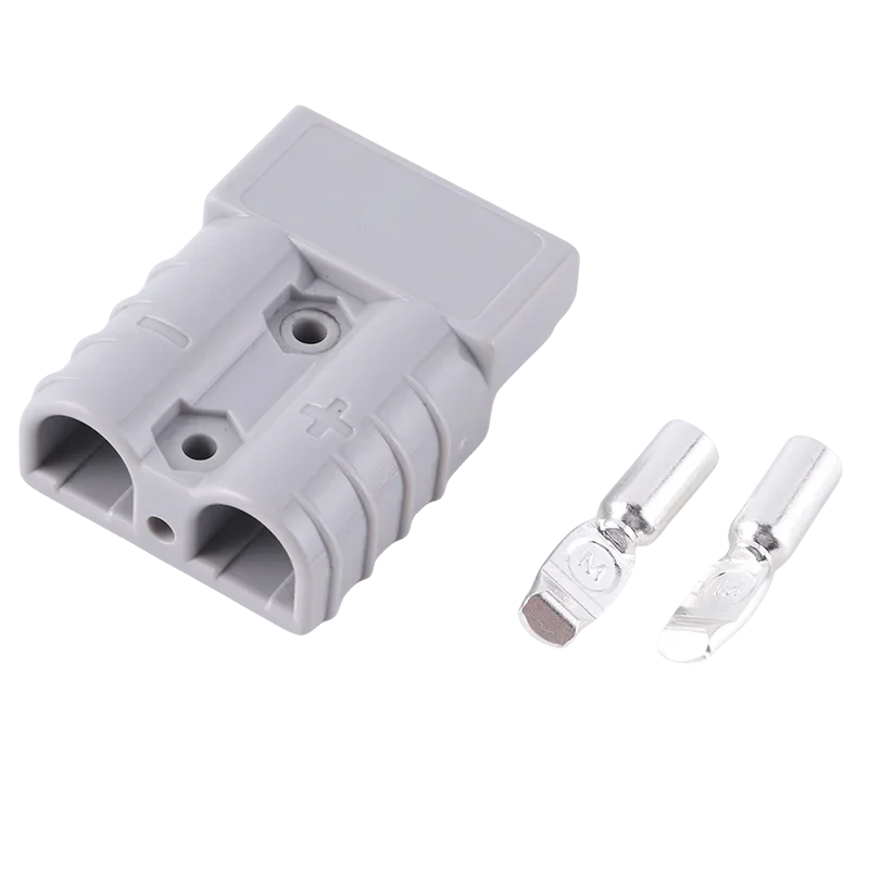 5 teile/los 50Amp Grau AC/DC Terminal Stecker 600V Doppel Pole Strom Stecker Stecker Für Anderson Batterie Power anschlüsse