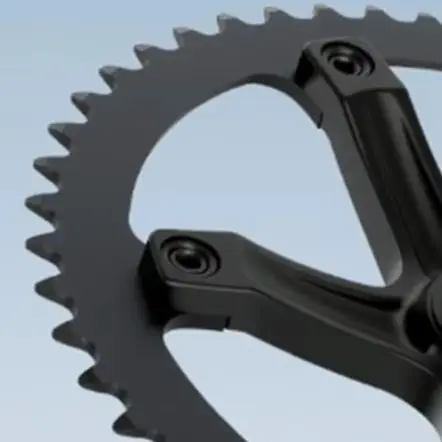

165mm 144BCD Bicycle Crank 48/49T Round Chainring Narrow Wide Tooth With Bottom Bracket Bicycle Parts