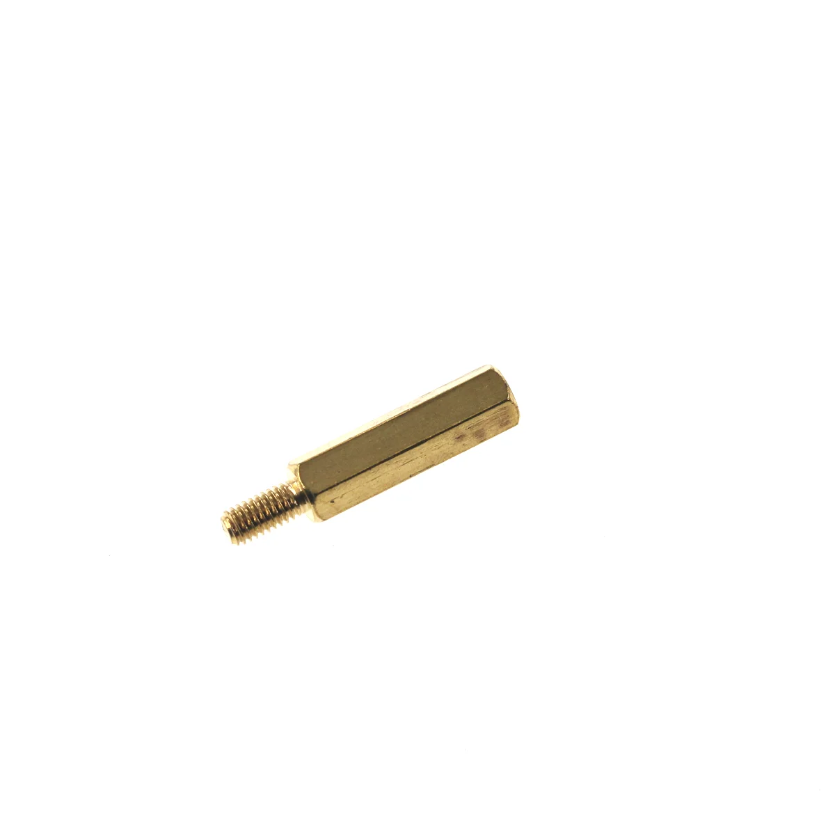 10PCS M3 Brass Copper Hex Standoff Hexagon Pillar Column Male-Female External Screw Thread Spacer for PCB Motherboard