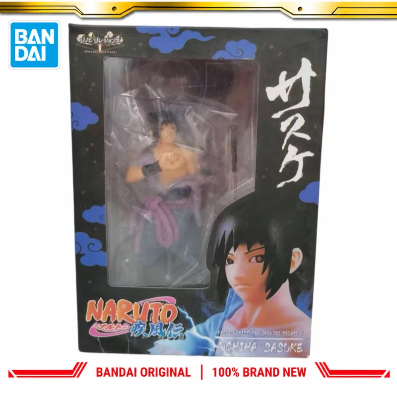 

In Stock Bandai Original Banpresto Naruto Uchiha Sasuke Action Figure Model Doll Brand New Boxed Anime Characters Toys Model