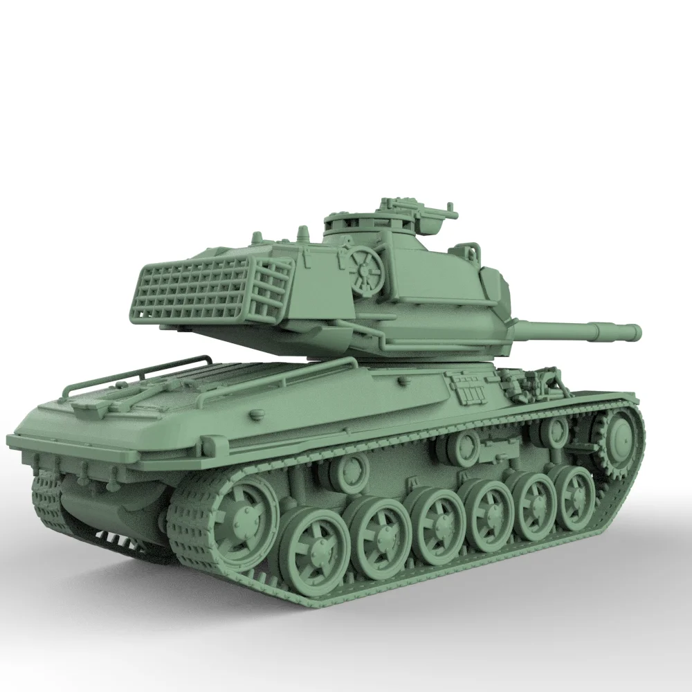 

1/220 1/160 SSMODEL SS381 Железнодорожная военная модель, комплект шведского среднего танка STRV74