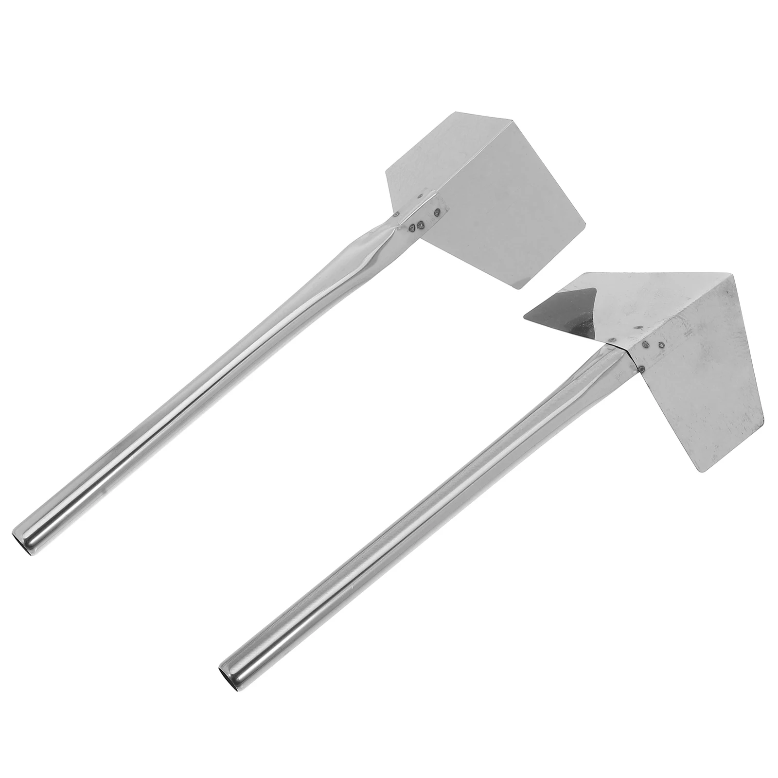 

2Pcs YinYang Angle Grinder Stainless Steel Drywall Sander Corner Shaping Trowel Tool Plastering Hand Tools Concrete Cement