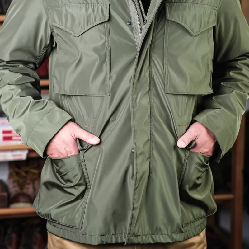 M65 Waterproof Jacket Outdoor Jacket Replica 1971 Version Imported Composite Nylon