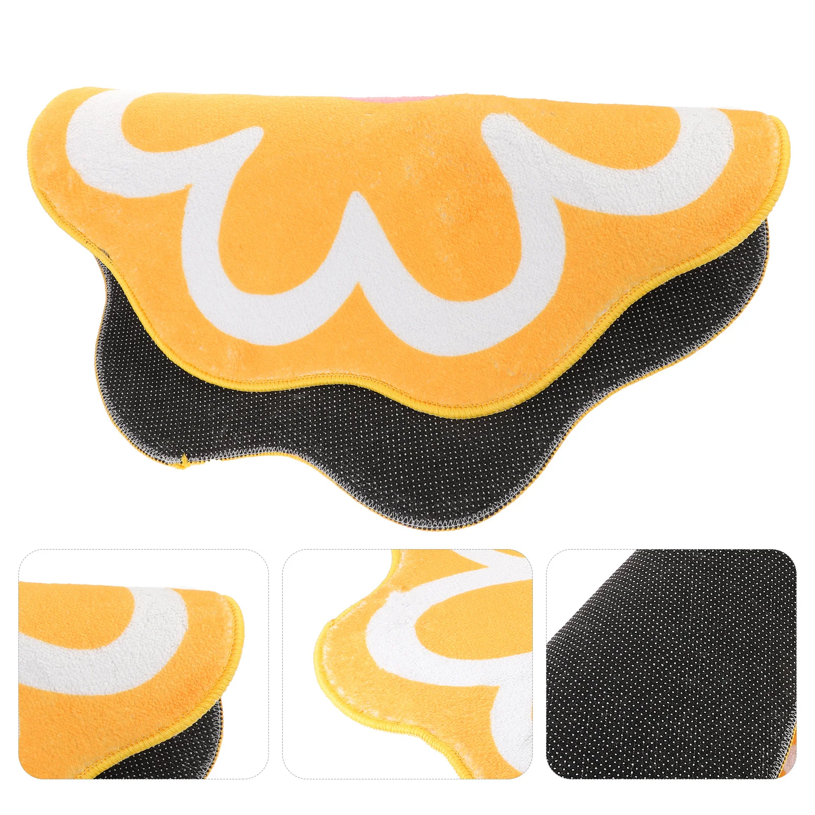 

Soft Flower Rug for Bedside Sofa Coffee Table Floor Blanket Warm Cozy Home Decor Floor Room Carpet