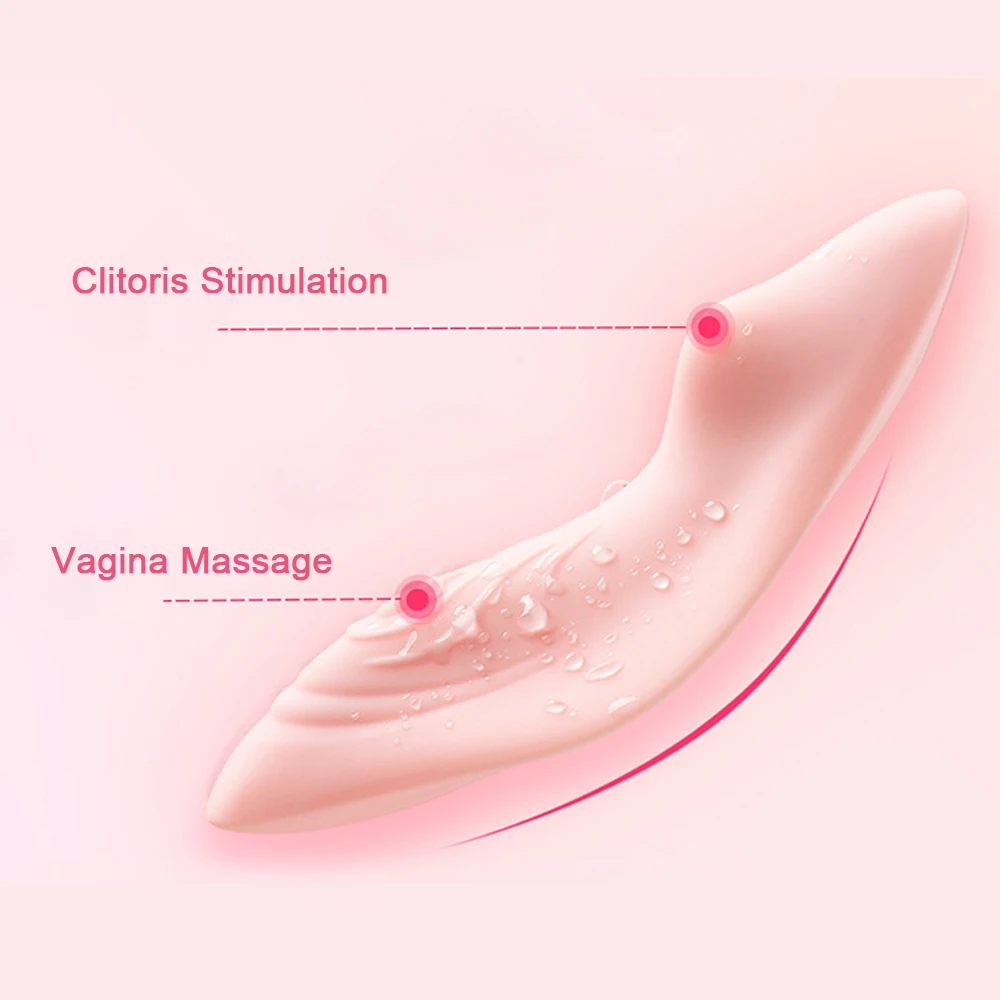 Female Wireless Remote Control Portable Wearable Panty Vibrator Female Clitoris Stimulator Silent Invisible Adult Sex Toy