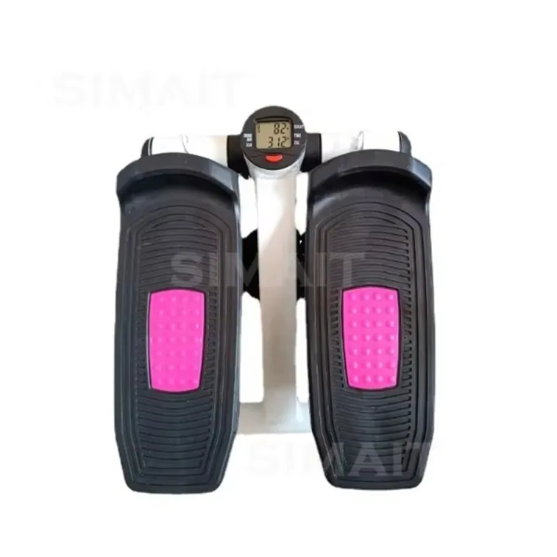 Household Indoor Small Silent Stepper, Mini Hydraulic Rope, Indoor Elliptical Mountaineering Stepper, with Counting Table
