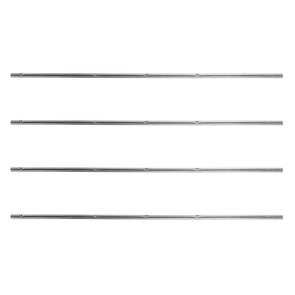 

4Pcs Table Soccer Metal Rods Replace Foosball Rods Heavy Duty Table Football Accessories Easy Setup Foosball Parts Soccer Pole