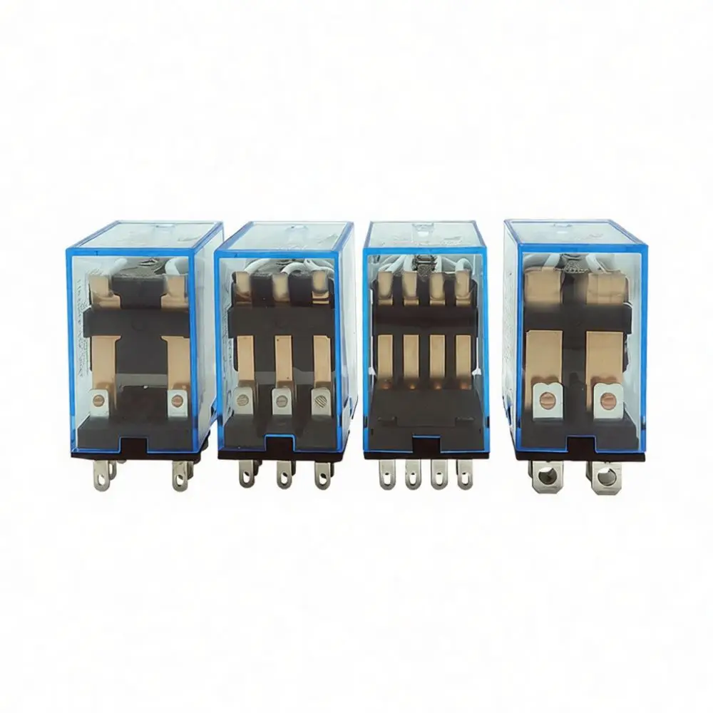 For For GANGKOO Electrical Intermediate Relay Module MY4NJ MY2NJ LY2NJ HH52P HH54P 220V 24V 12V Automation Control Switch Device
