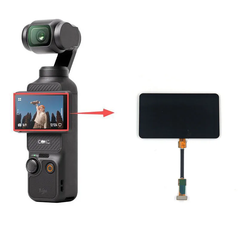 For DJI Osmo Pocket 3 Action Camera LCD screen display Touchscreen Replacement Repair and Use
