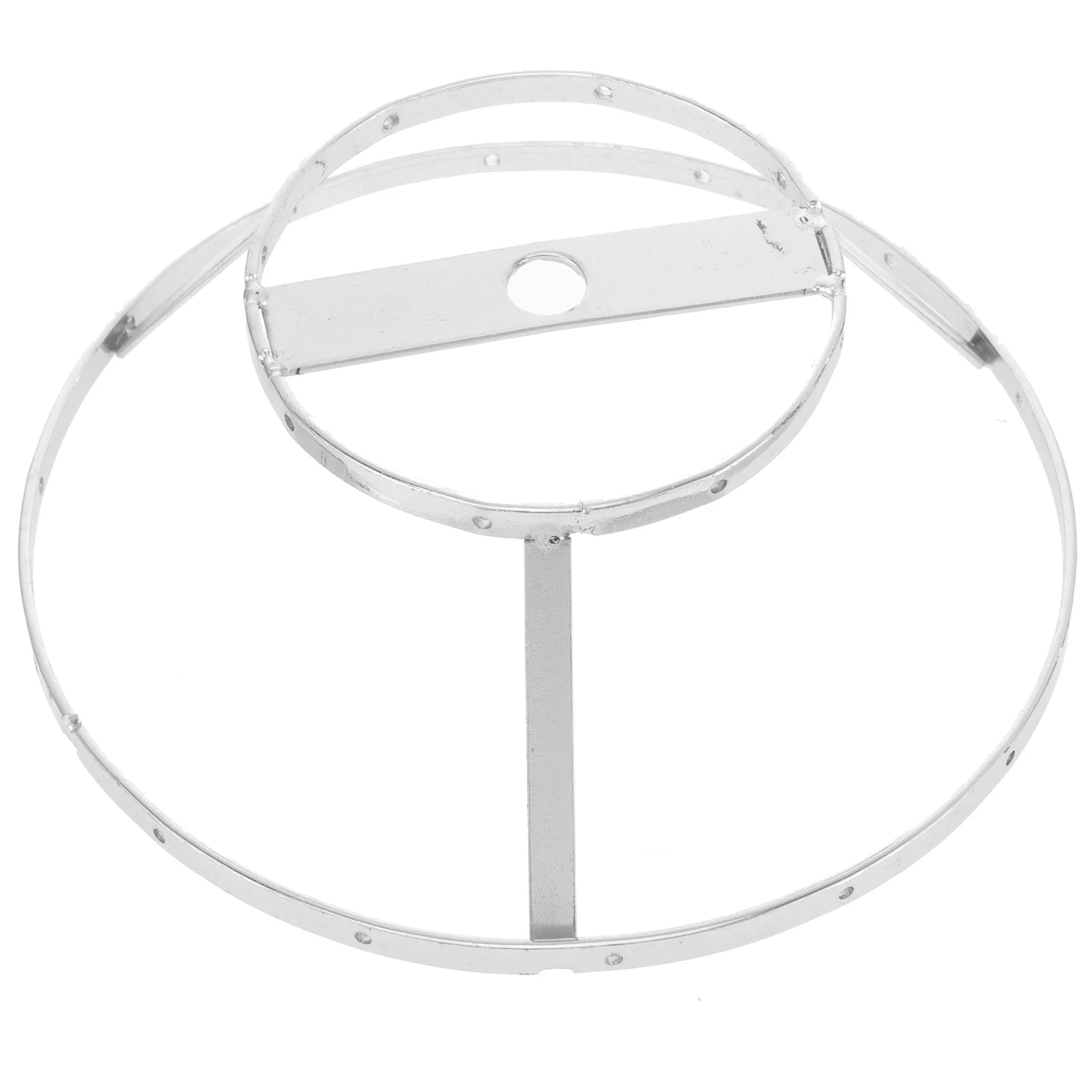 

DIY Shells Chandelier Metal Lampshade Frame Wire Cage Desk Lamp Frame Sturdy Wire Rack for Lampshade Making and Repair