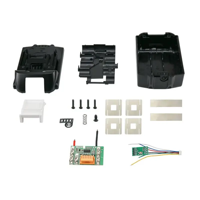 

FEDI-For BL1830 10Core Battery Case Storage Box Includes 18V Battery Protection Board Single-Cell Detection Functionality