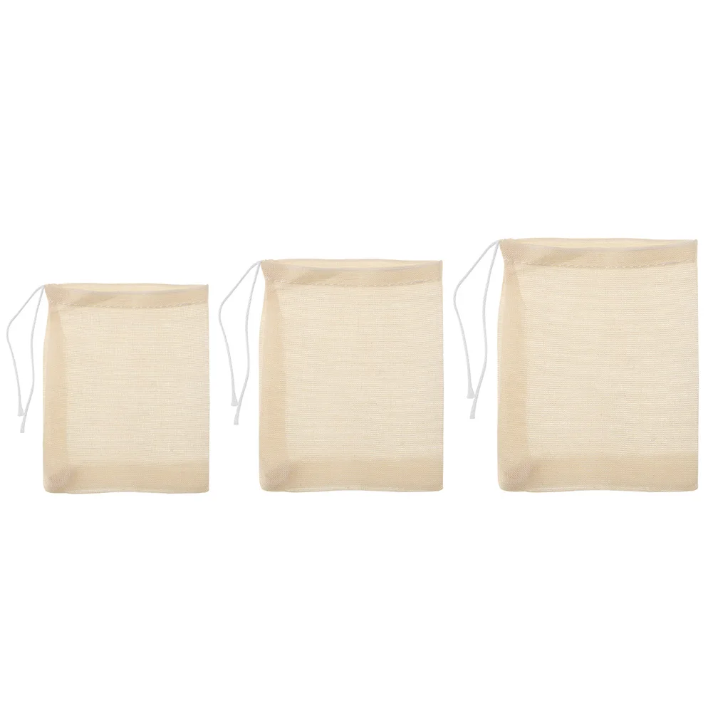Originality Empty Tea Bags Security Non-toxic Tea Infuser Mesh Filter Locking Spice Tea Easy to Clean Strainer Kitchen Tools