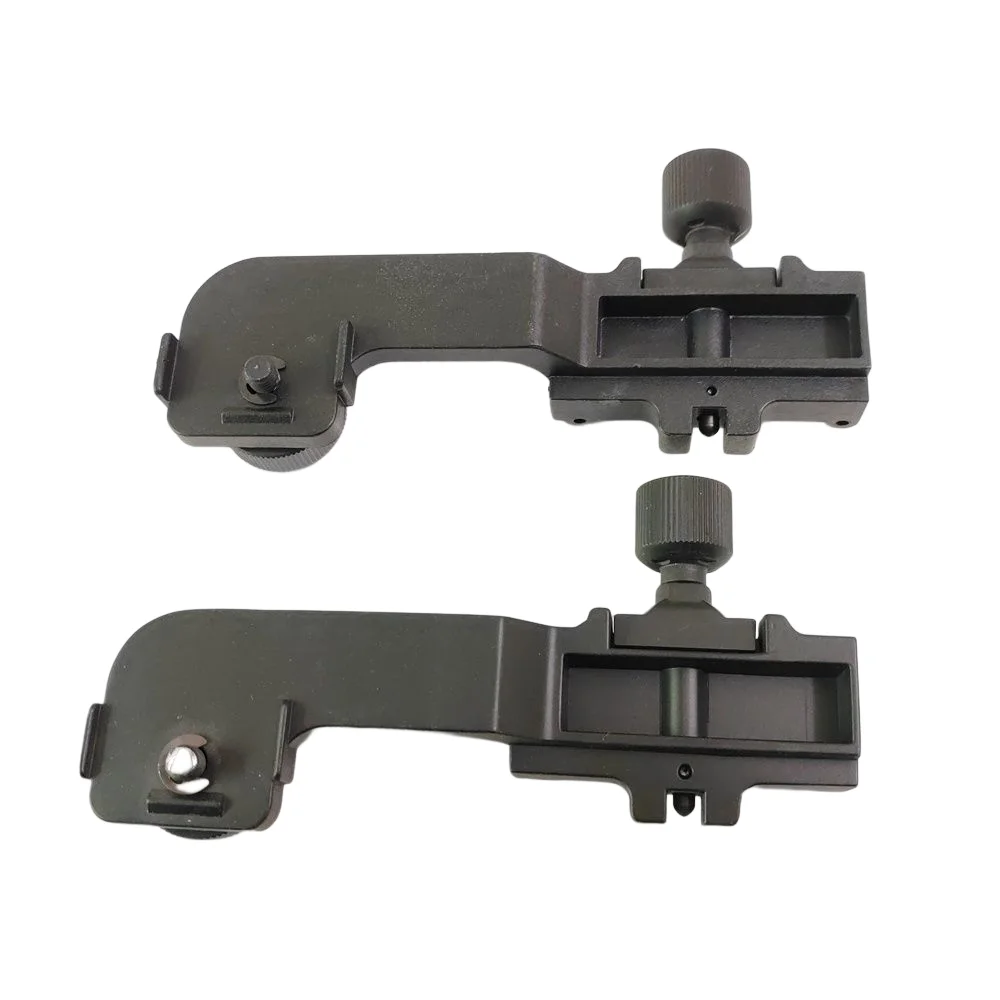 Polímero tático de alumínio montagem nvg 20mm picatinny trilho adaptador para caça pvs 14 pulsar gs 1x20 visão noturna rifle escopo visão