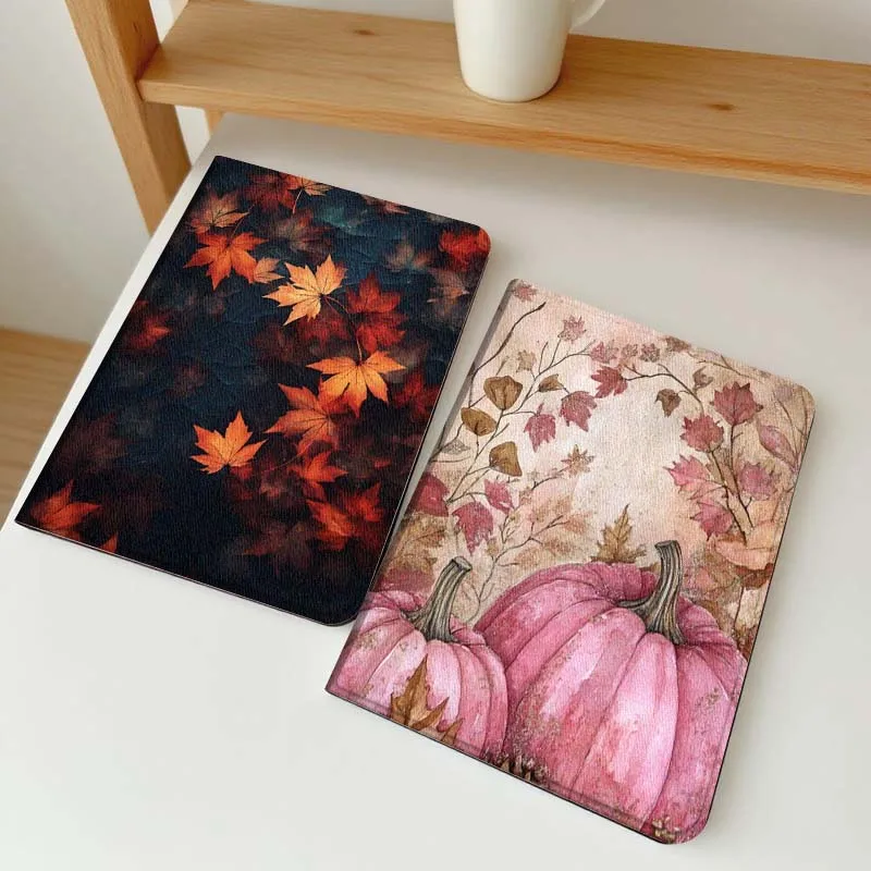 

Autumn Maple Leaf Pattern Gift Tablet Case For Apple iPad Air Pro mini 1 2 3 4 5 6 7 8 9 11 M2 M3 M5 M4 5th 6th 7th 10th 11th