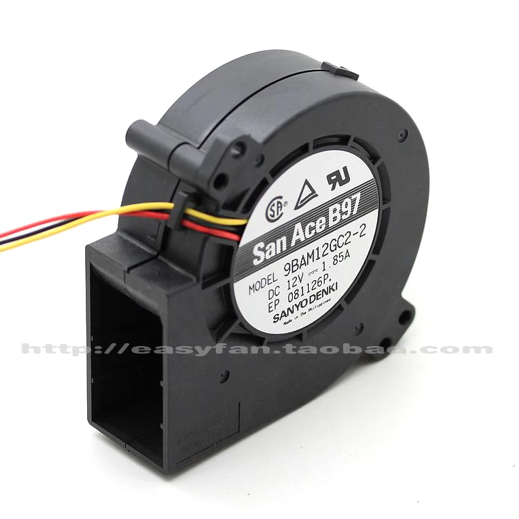 

НОВЫЙ турбинный турбонаддув SANYO DENKI SAN ACE 9BAM12GC2-2 9733, охлаждающий вентилятор с большим объемом воздуха
