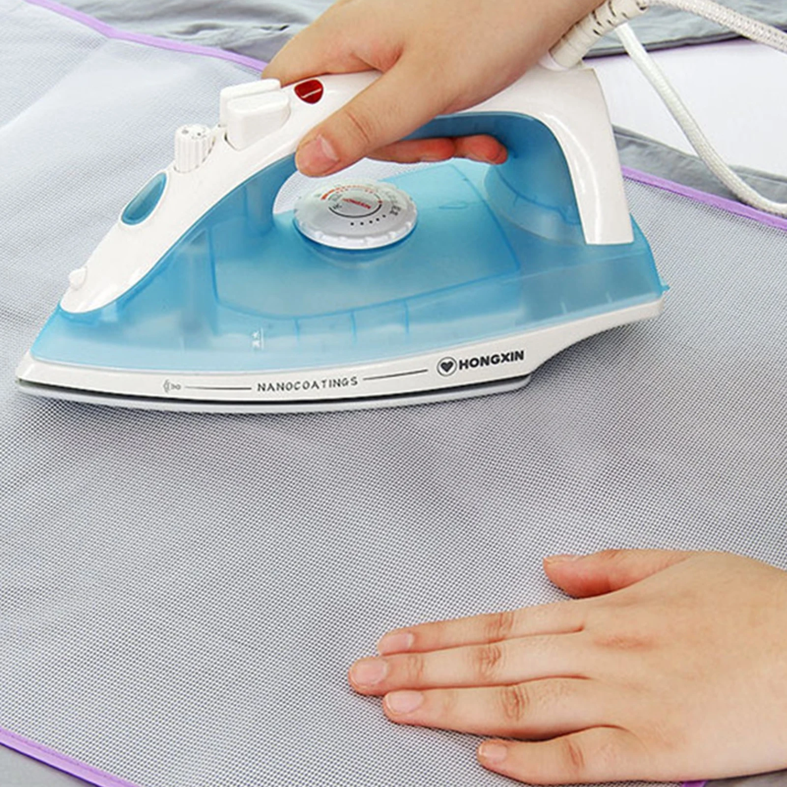 Professional Ironing Cloth Mesh Pressing Mat for Home Garment Care Heat Resistant Steam Pad 40x60 40x90cm Durable Protective