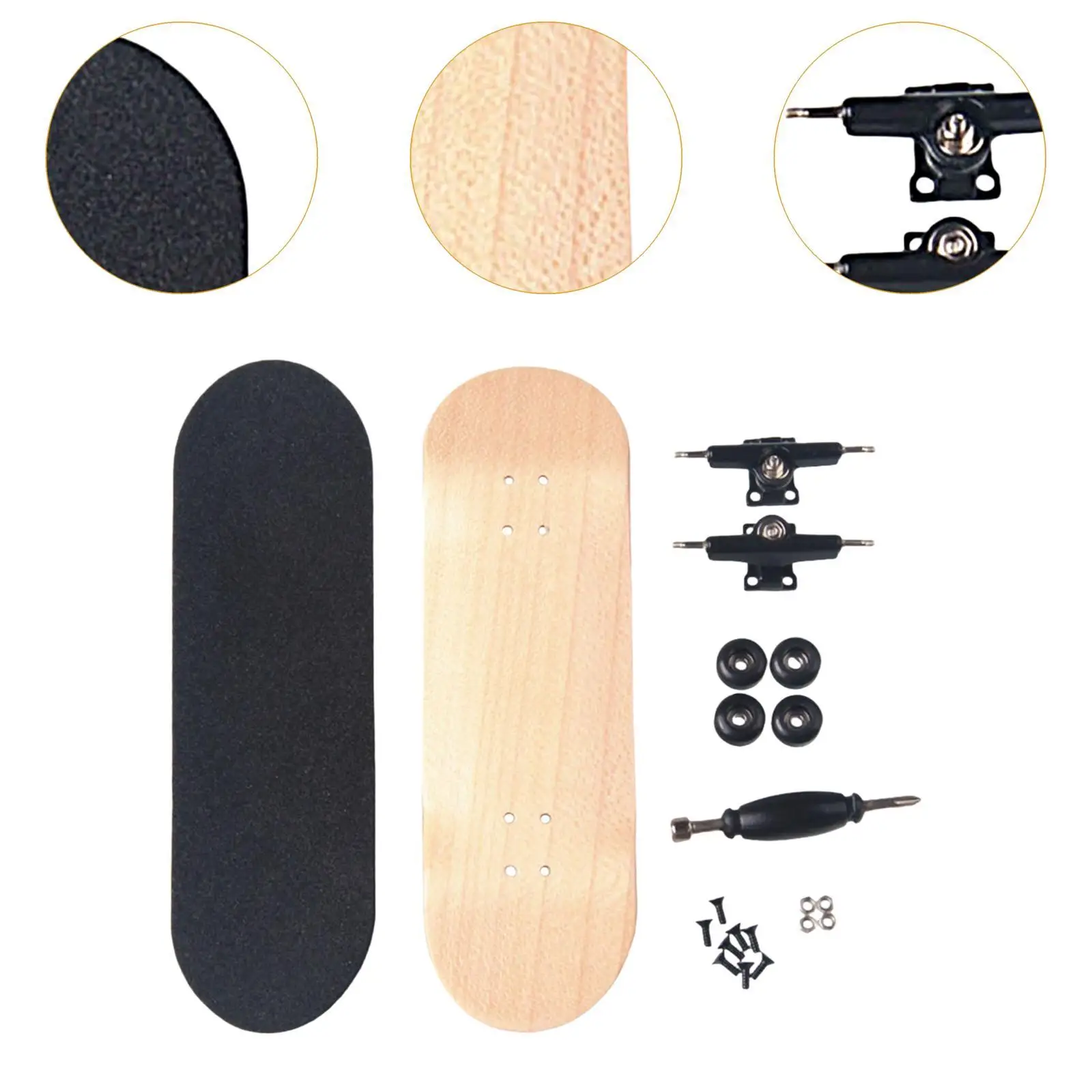 Fingerboard Collectible Mini Educational Toy for Kids Skate Lovers Men Women