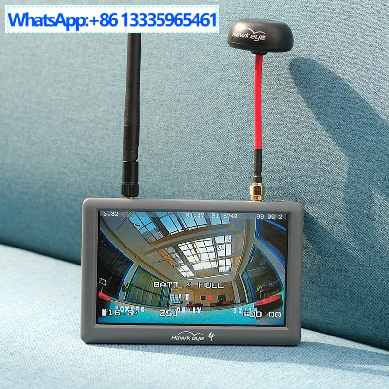 Eagle Eye Sharp Vision Small Flyer 4 Fourth Generation, Integrated FPV Crossing Machine Display 5.8G Image Transmission Screen D