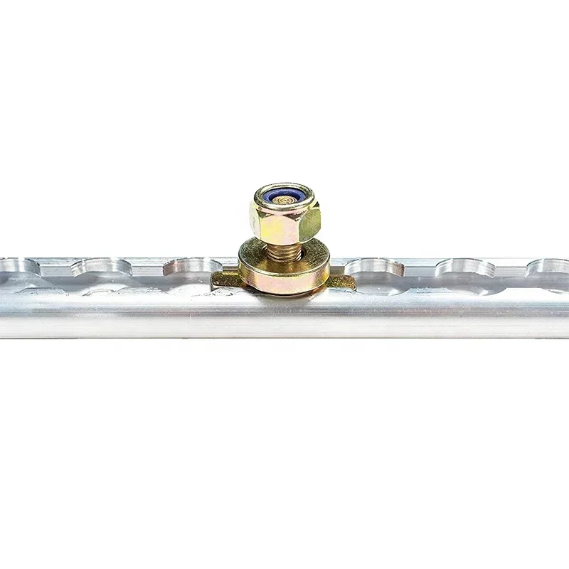 Sell WellRY Factory Price L Track Double Stud Fitting Lug Threaded Truck E Track Accessories For Airline Trailer Flatbed Tie Dow