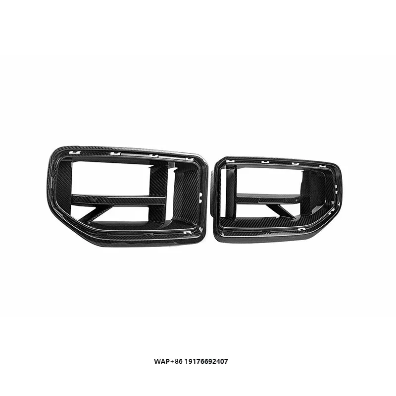 

New Dry Carbon Fiber CS Style Grille for G87 M2 Coupe 2023+ Car Grill Front Bumper Double Kidney Center Grille Body Kit