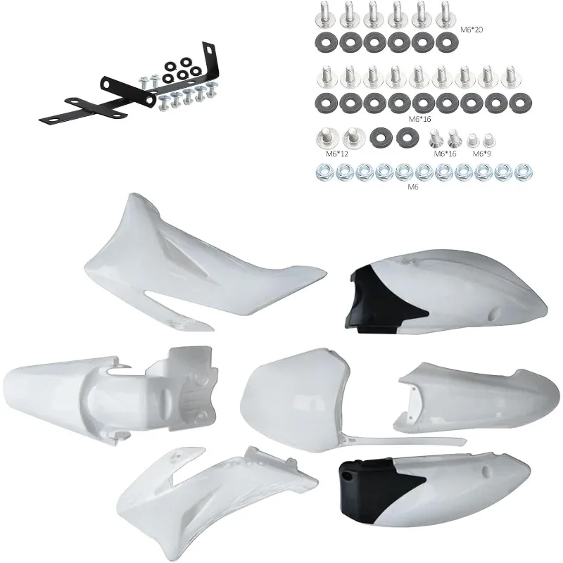 Plastics Kit Front Fender Bracket Mounting Fairing Body for TTR110 TTR110E SSR125TR SSR140 SSR170 Kit Pit Dirt Bike