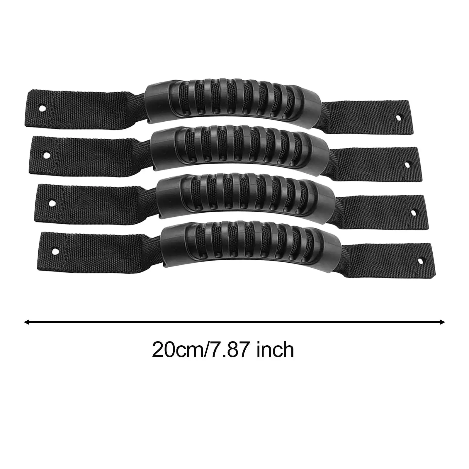 4 個カヤックキャリーハンドルポータブルプレミアム取り付け簡単実用的な長さ 20 センチメートルアクセサリーボートカヤックスーツケースカヌー