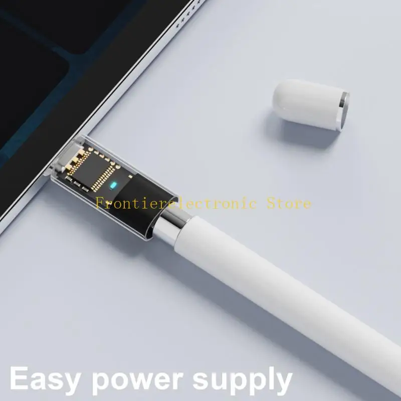 G8DB USB C Male To Female Charging Adapter Type C to 8pin Coverter Adater for Pencil 1st Connecor