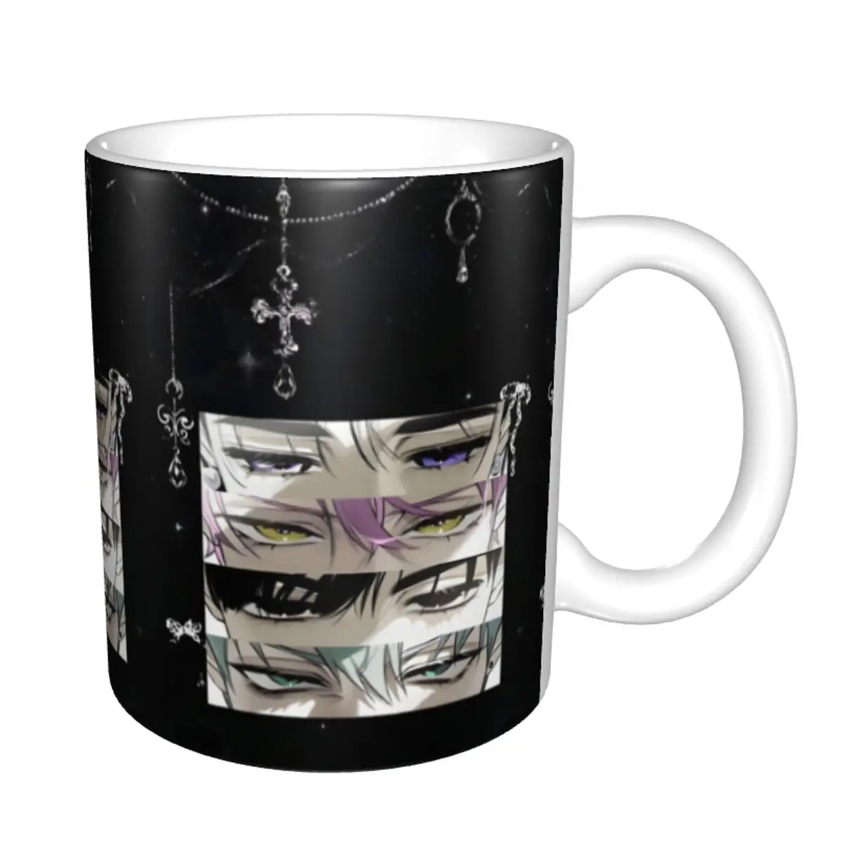 Customized Alien Stage Anime Coffee Mugs DIY Cartoon Ceramic Tea Milk Mug